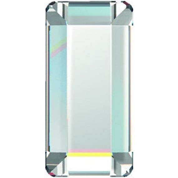 2510 Swarovski Baguette Crystal Flatback - OceanNailSupply