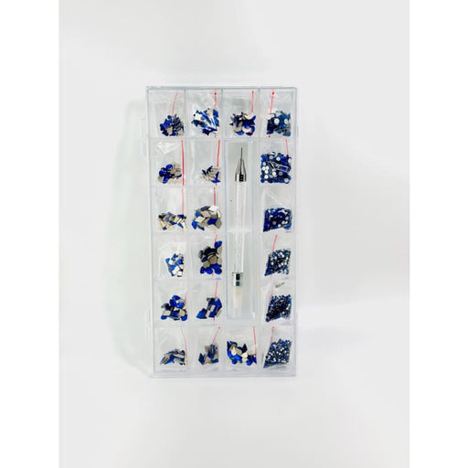 AB Rhinestone Kit With Picking Pen - OceanNailSupply