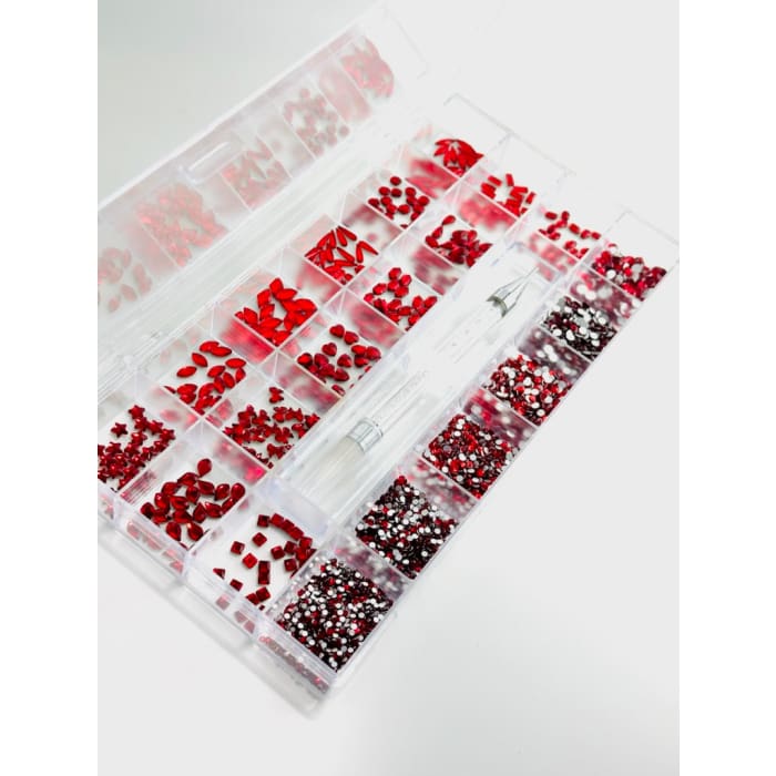 AB Rhinestone Kit With Picking Pen - OceanNailSupply