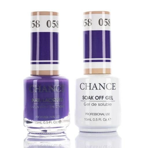 Chance Gel & Nail Lacquer Duo 0.5oz 058 - OceanNailSupply