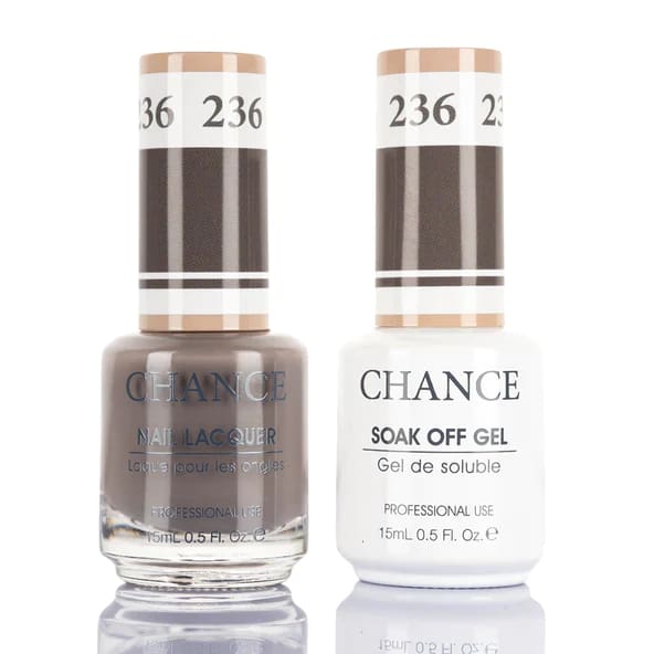 Chance Gel & Nail Lacquer Duo 0.5oz - Set of 5 colors (199- 208- 236- 313- 316) - OceanNailSupply