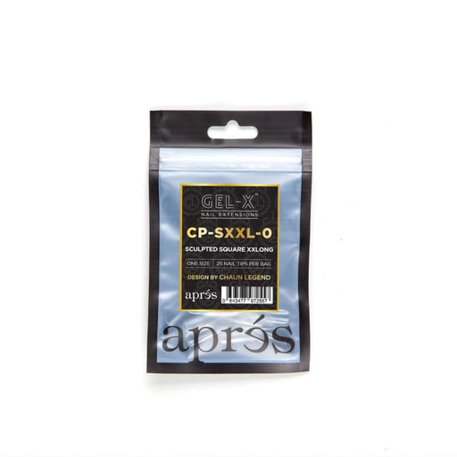 CHAUN LEGEND X APRÉS GEL - X® TIPS - SCULPTED SQUARE EXTRA LONG REFILL BAG OceanNailSupply