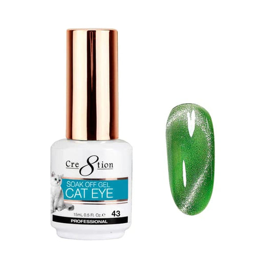 Cre8tion Cat Eye Soak Off Gel 0.5oz 43 - OceanNailSupply