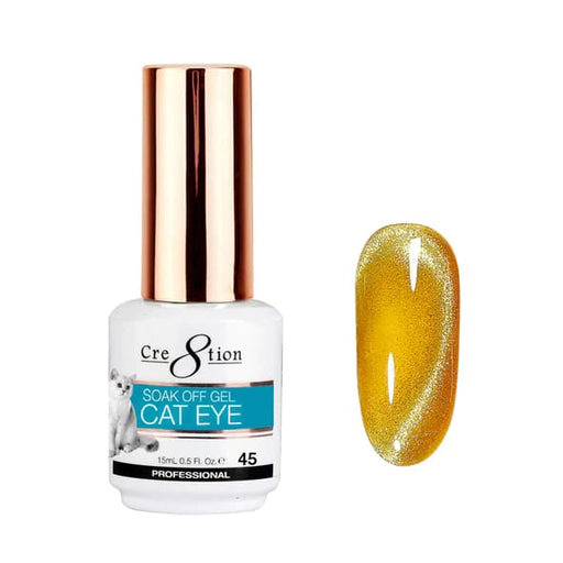 Cre8tion Cat Eye Soak Off Gel 0.5oz 45 - OceanNailSupply