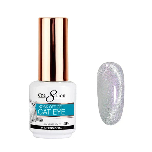 Cre8tion Cat Eye Soak Off Gel 0.5oz 49 - OceanNailSupply