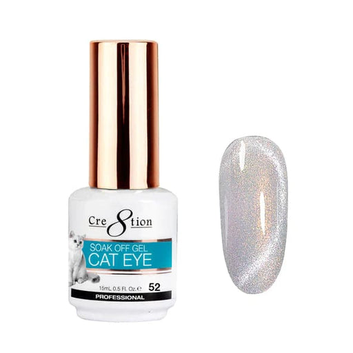 Cre8tion Cat Eye Soak Off Gel 0.5oz 52 - OceanNailSupply