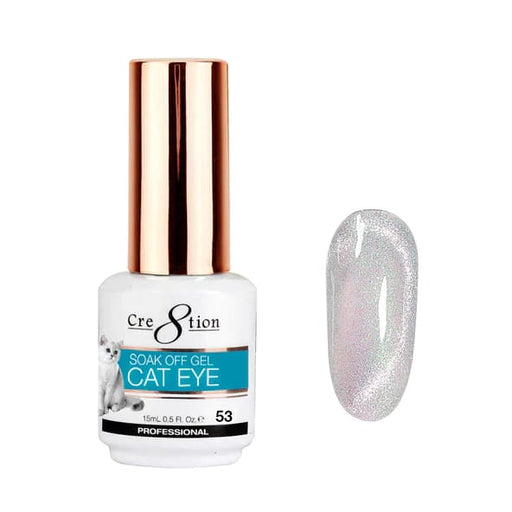 Cre8tion Cat Eye Soak Off Gel 0.5oz 53 - OceanNailSupply