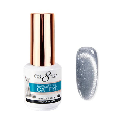 Cre8tion Cat Eye Soak Off Gel 0.5oz 89 - OceanNailSupply