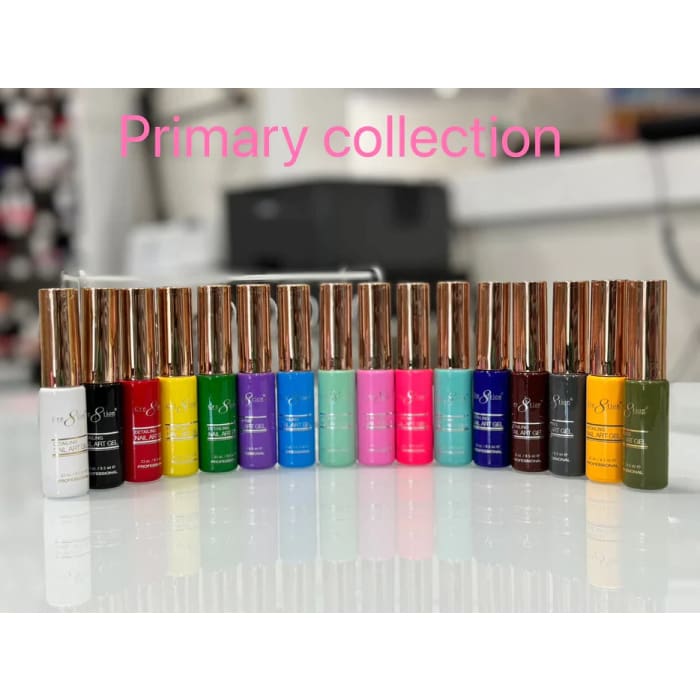 Cre8tion Detailing Nail Art Gel - Primary Collection — OceanNailSupply