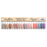 Cre8tion Rubber/ Flexibility Base Gel 0.5oz - Full Set 18 Colors w/ 1 Color Chart OceanNailSupply