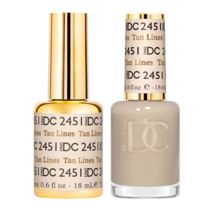 DC Duo Sheer Collection 2024 - Tan Lines #2451 OceanNailSupply