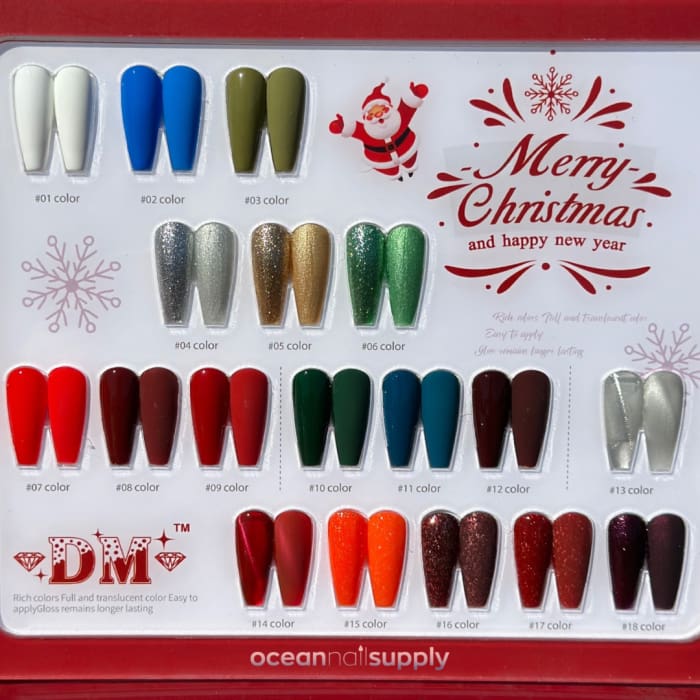 DM Merry Christmas - #01 - OceanNailSupply