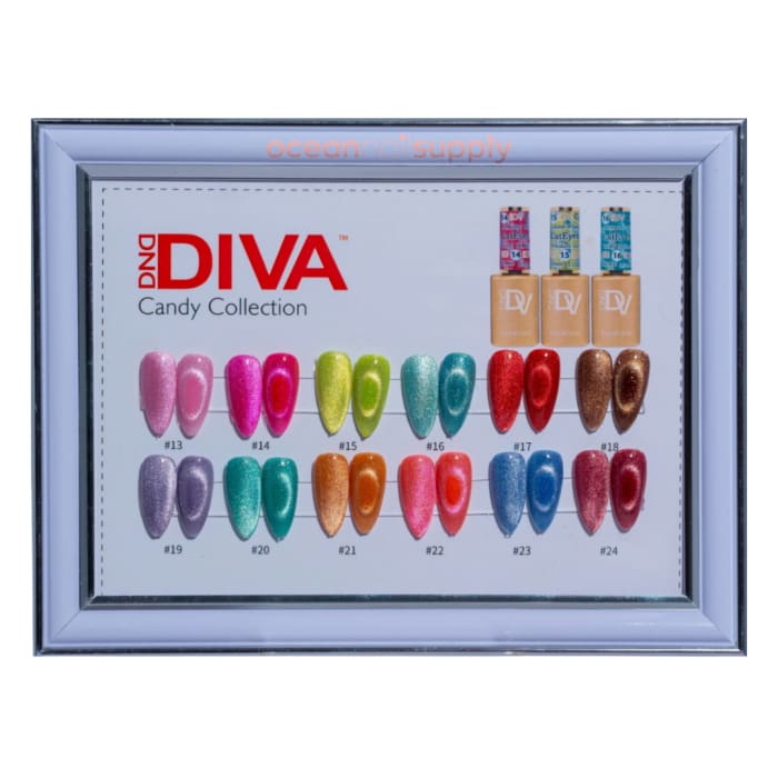 DND Diva - Candy Collection (Cat Eye #13-24) - OceanNailSupply