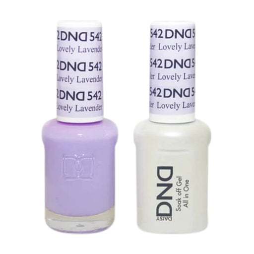 DND Matching Pair - 542 LOVELY LAVENDER - OceanNailSupply