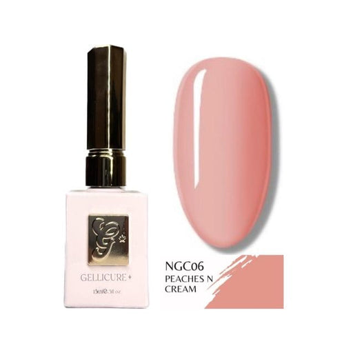 GELLICURE GEL COLOR - PEACHES N CREAM 06 - OceanNailSupply