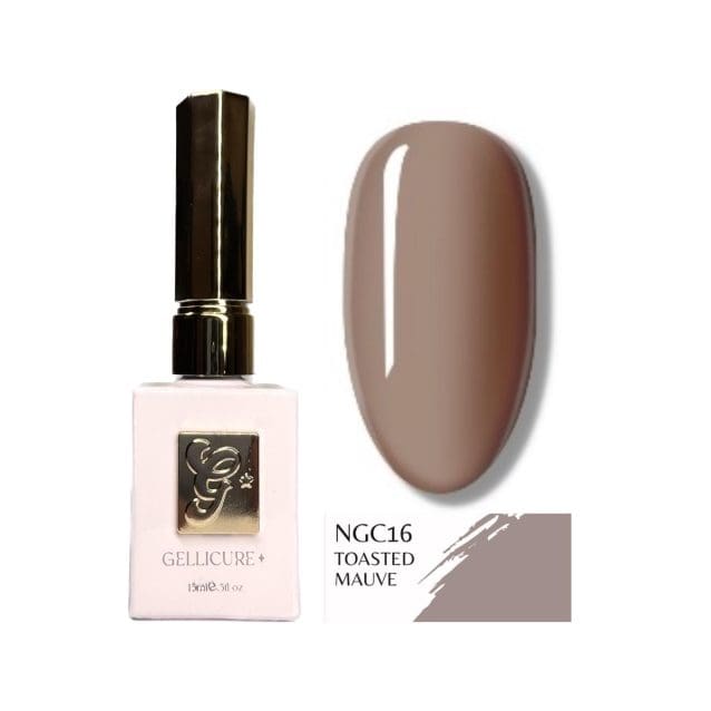 GELLICURE GEL COLOR - TOASTED MAUVE 16 - OceanNailSupply