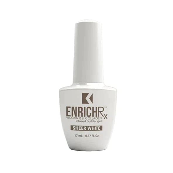 Kupa EnrichRx Builder Gel 0.5oz - White - OceanNailSupply