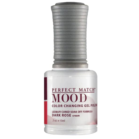 Perfect Match Mood Changing Gel Color 0.5oz 034 Dark Rose - OceanNailSupply