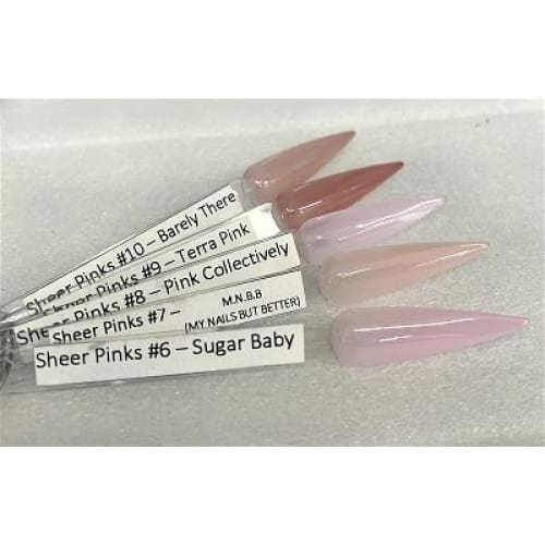 SOFIGLAZE Gel Color 0.5oz – Sheer Pink #6 - OceanNailSupply