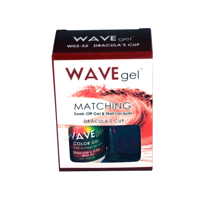 WAVEGEL MATCHING (#052) W0352 DRACULA’S CUP - OceanNailSupply