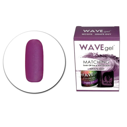 WAVEGEL MATCHING (#095) WCG95 GRAPE GUY - OceanNailSupply