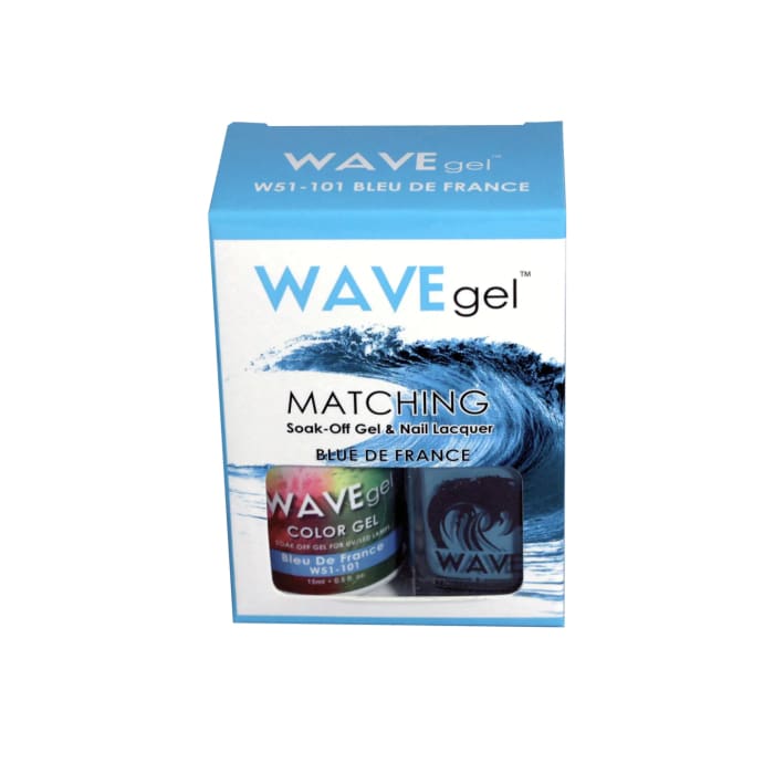 WAVEGEL MATCHING (#101) W51101 BLEU DE FRANCE - OceanNailSupply