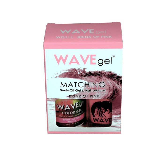 WAVEGEL MATCHING (#111) WG111 BRINK OF PINK - OceanNailSupply