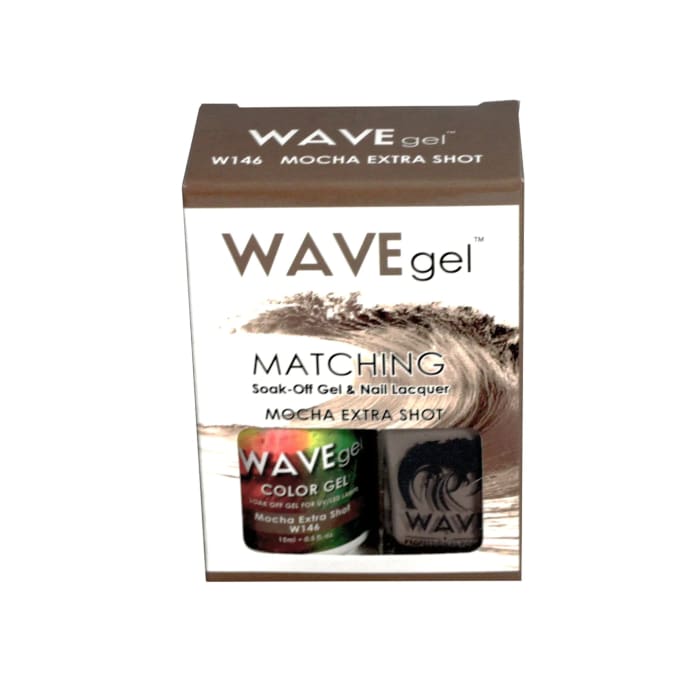 WAVEGEL MATCHING (#146) W146 MOCHA EXTRA SHOT - OceanNailSupply