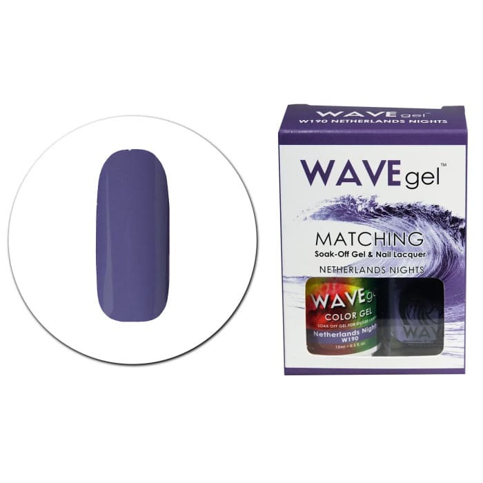 WAVEGEL MATCHING (#190) W190 NETHERLANDS NIGHTS - OceanNailSupply