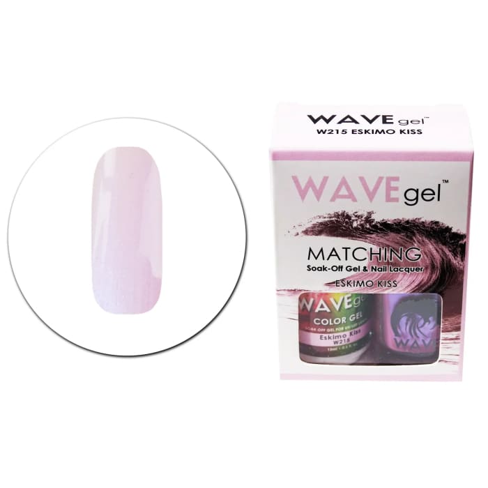 WAVEGEL MATCHING (#215) W215 ESKIMO KISS - OceanNailSupply