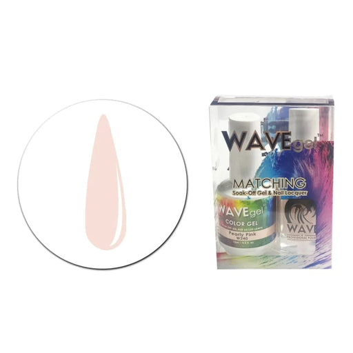 WAVEGEL MATCHING (#240) W240 FROSTY PINK - OceanNailSupply