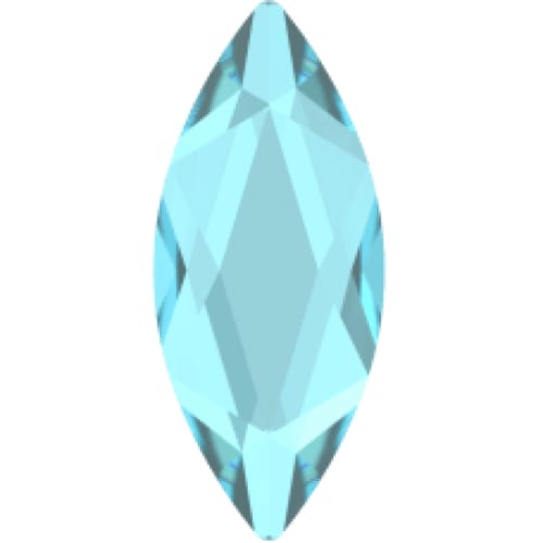 2201 Swarovski Marquise Aquamarine - OceanNailSupply