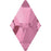 2709 Swarovski Rhombus Light Rose - OceanNailSupply