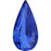 4322 Swarovski Long Pear Majestic Blue - OceanNailSupply