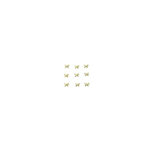 Japanese Studs Texture Butterfly [GOLD] - OceanNailSupply